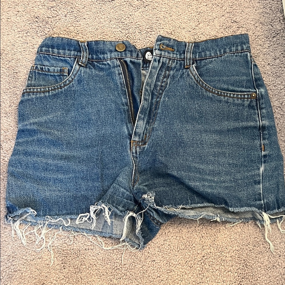 Cheap Monday Blue Jean Shorts